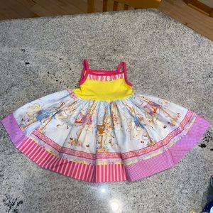 K Pea Dress Horses Size 12-18 Months